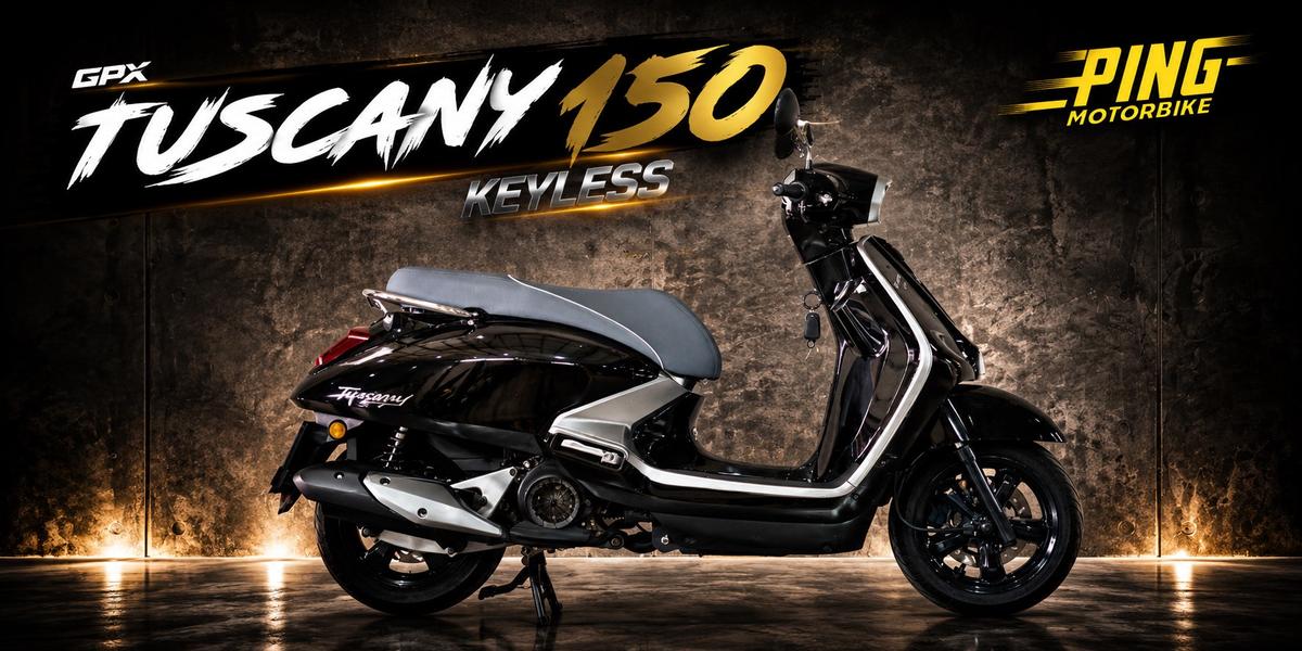 GPX TUSCANY150 KEYLESS