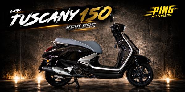 GPX TUSCANY150 KEYLESS